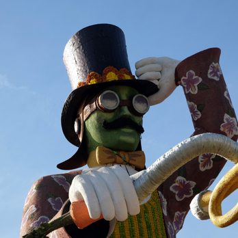 Float Fest - Trader Joe’s float, Hats off, The Fearless Flyer. Won the Showmanship Trophy. - Festivals Near Me - Pasadena, California Float Fest - Trader Joe’s float, Hats off, The Fearless Flyer. Won the Showmanship Trophy. - Festivals Near Me - Pasadena, California