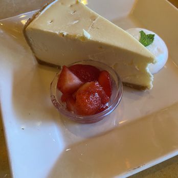 The Cheesecake Factory - Low-Licious Cheesecake with Strawberries... National Cheesecake Day 7/30/25 - American Near Me - Oxnard, California
