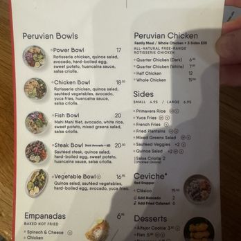 Peruvian Brothers - Menu - Peruvian Near Me - Arlington, Virginia Peruvian Brothers - Menu - Peruvian Near Me - Arlington, Virginia