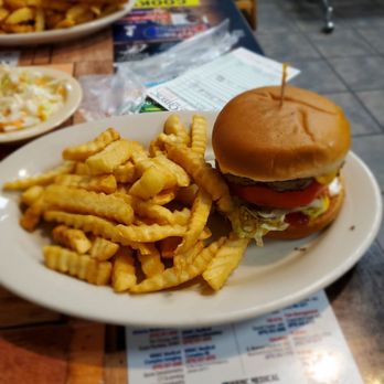 Dairy King - Cheeseburger with fries. It's decent. - American Near Me - Portia, Arkansas Dairy King - Cheeseburger with fries. It's decent. - American Near Me - Portia, Arkansas