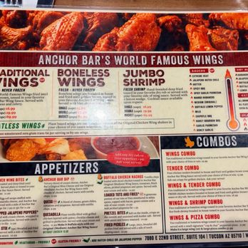Anchor Bar Tucson - Chicken Wings Near Me - Tucson, Arizona Anchor Bar Tucson - Chicken Wings Near Me - Tucson, Arizona