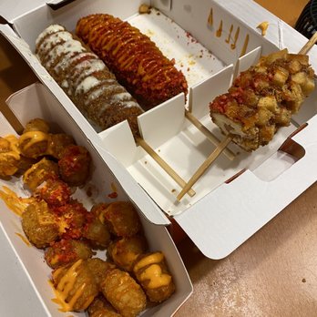 Two Hands Fresh Corn Dogs - Hot Dogs Near Me - Sugar Land, Texas Two Hands Fresh Corn Dogs - Hot Dogs Near Me - Sugar Land, Texas