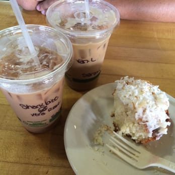 Java Kai Kauai - Shark bite, vanilla latte & coconut muffin. All delish! - Breakfast & Brunch Near Me - Kapaa, Hawaii Java Kai Kauai - Shark bite, vanilla latte & coconut muffin. All delish! - Breakfast & Brunch Near Me - Kapaa, Hawaii