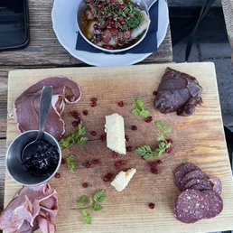 Charcuterie and Swedish dumplings.