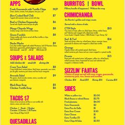 Food menu !