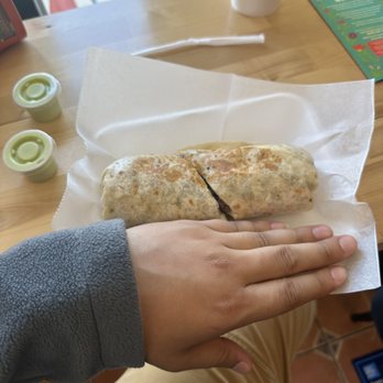 Totopos - "Large" burrito - Mexican Near Me - Naperville, Illinois