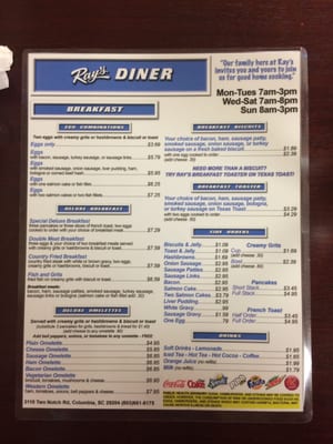 Menu photo 8 Ray's Diner Columbia, SC Menu photo 8 Ray's Diner Columbia, SC