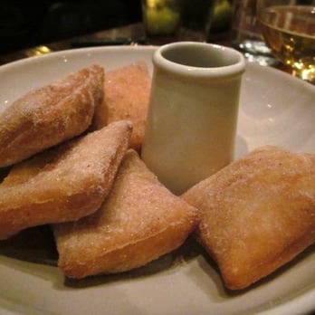Nopa - sopaipillas - cinnamon caramel sauce - New American Near Me - San Francisco, California Nopa - sopaipillas - cinnamon caramel sauce - New American Near Me - San Francisco, California