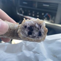 Perq Coffee Bar - So many blueberries in the blueberry donut