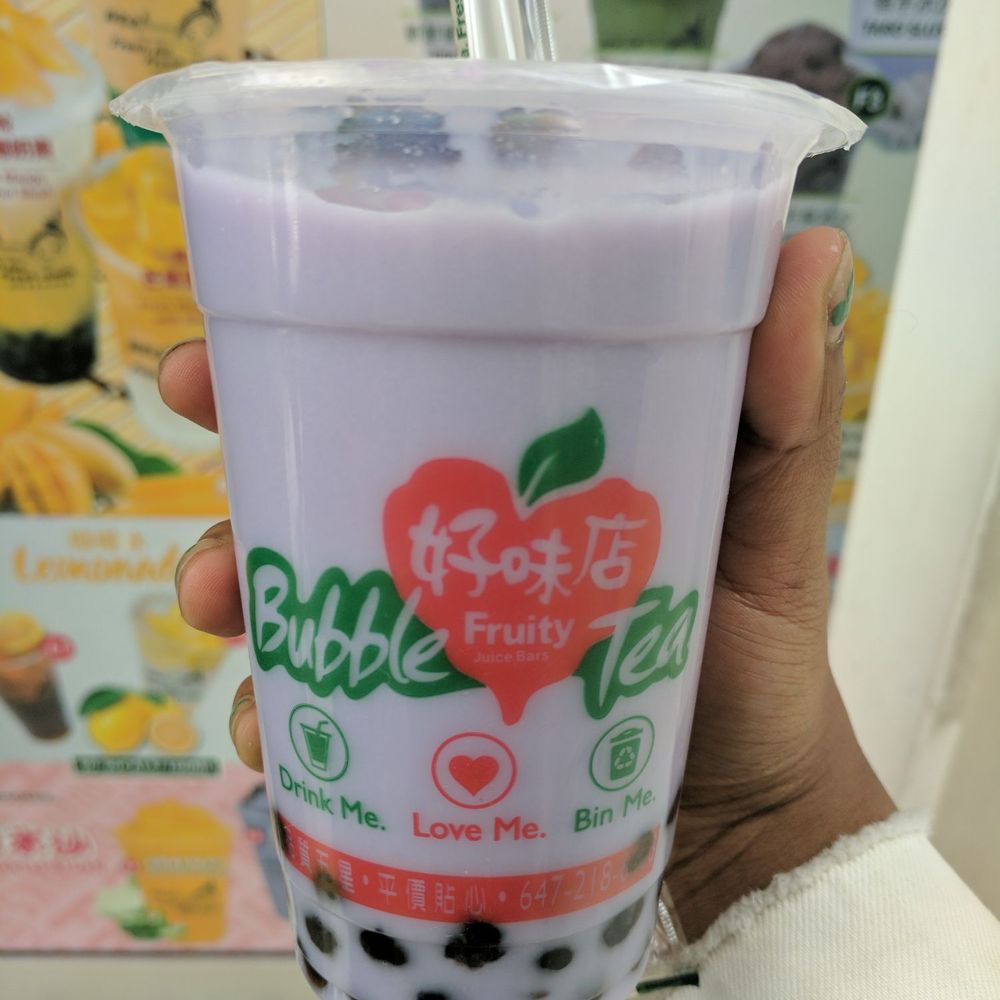 Fruity Juice Bar - Taro milk tea - Juice Bars & Smoothies Near Me - Markham, Ontario