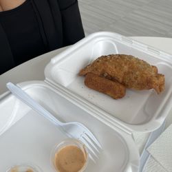 The Greenhouse Cafe - Empanada and Croquettes (my friends order)