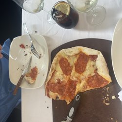 La Tagliatella - Pepperoni pizza, super light and fluffy.