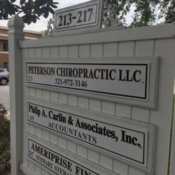 Peterson Chiropractic - Call or visit us at 213 S. Swoope Ave. Maitland