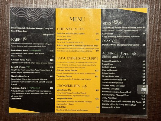 Menu photo 5 Chubby Curry Beverly Hills, CA Menu photo 5 Chubby Curry Beverly Hills, CA