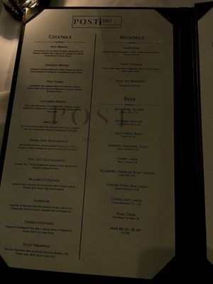 Menu photo 1 Post 1917 Steakhouse Reading, MA