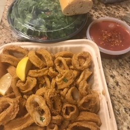 Calamari and Arugula Al Limone Salad