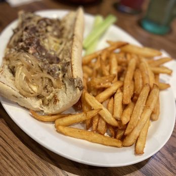 Anchor Bar Oswego - Steak Philly, the sandwich was pretty big and the meat was tender and flavorful - Chicken Wings Near Me - Oswego, Illinois Anchor Bar Oswego - Steak Philly, the sandwich was pretty big and the meat was tender and flavorful - Chicken Wings Near Me - Oswego, Illinois