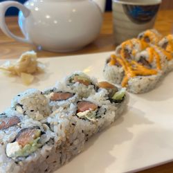 Samurai Tasteas Sushi Steakhouse - 12. California Roll 2. Spicy Tuna