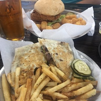 Middle James Brewery - Crunchwrap and The Dave - Breweries Near Me - Pineville, North Carolina