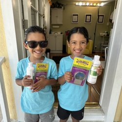 My Hair Helpers - This was a non Profit job Lice Free Forever charity.