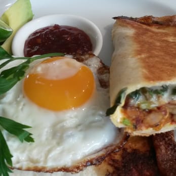 Simmone Logue - Bean burrito with fried egg & Chilli jam. Yessssss - Restaurants Near Me - Cammeray, NSW