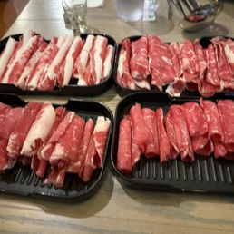 Hot pot beef selection Hot pot beef selection