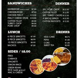 Midwest Grub - Menu