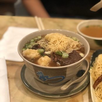 Mike's Noodle House - Wonton and beef brisket noodle soup ($9.40 - regular) - Cantonese Near Me - Seattle, Washington