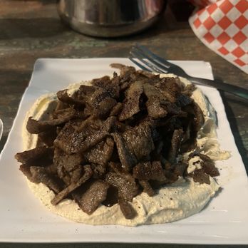 Habibi Cafe - Gyro plate. - Hookah Bars Near Me - San Antonio, Texas