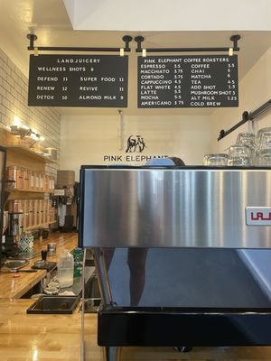 Pink Elephant Coffee Shop by null