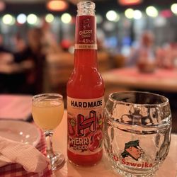 U Szwejka - Lemon vodka and cherry choco beer
