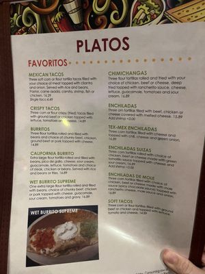 Menu photo 1 Los Galanes Detroit, MI Menu photo 1 Los Galanes Detroit, MI