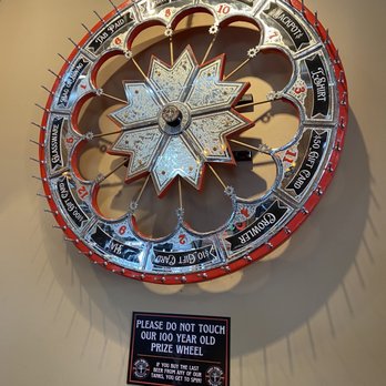 Paso Robles Brewing - The prize wheel. Yes, they actually use it. I saw a guy win on it! - Brewpubs Near Me - Paso Robles, California Paso Robles Brewing - The prize wheel. Yes, they actually use it. I saw a guy win on it! - Brewpubs Near Me - Paso Robles, California