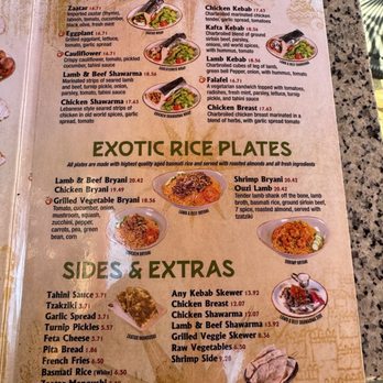 Amardeen Cafe - Menu - Mediterranean Near Me - San Diego, California