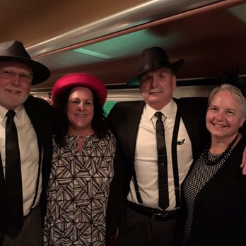 Cincinnati Dinner Train - Our group got into the spirit. - New American Near Me - Cincinnati, Ohio