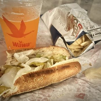 Wawa - Combo in-house  special of custom, made-to-order sandwich with chips, and drink. - Convenience Stores Near Me - Ocala, Florida