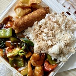 Moon Wok - 85. Shrimp w. Garlic Sauce鱼香虾