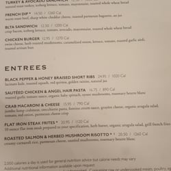 Nordstrom Grill - Sandwiches & Entrees