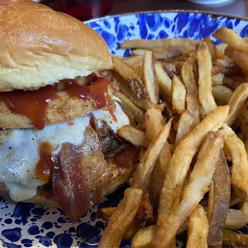 Johnny Ray's Smokehouse - Duke burger and fries - Barbeque Near Me - Lawndale, North Carolina Johnny Ray's Smokehouse - Duke burger and fries - Barbeque Near Me - Lawndale, North Carolina