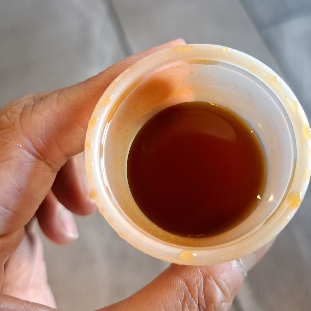 Saigon Oi - Sweet Soy Sauce that you can mix in the Banh Mi Chao. Made with chilis and a little sugar. - Vietnamese Near Me - Sacramento, California