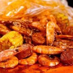 Seafood Crab - Juicy Seafood - Shrimp(head on), sausage, corn, potato