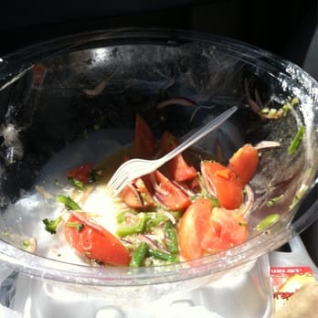 Georges Greek On Second - All gone! Big salad! - Greek Near Me - Long Beach, California