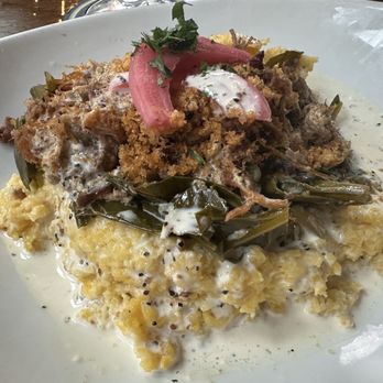 Boojum Brewing - Pulled pork grits bowl - American Near Me - Waynesville, North Carolina Boojum Brewing - Pulled pork grits bowl - American Near Me - Waynesville, North Carolina