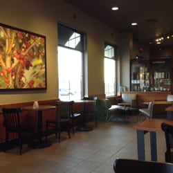 Starbucks - Starbucks interior dining area