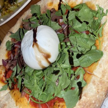 City Winery Hudson Valley - Burrata & Prosciutto Pizza - American Near Me - Montgomery, New York