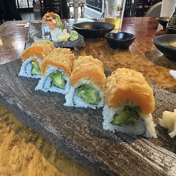 Joy Sushi - Sweet Potato Roll - Sushi Bars Near Me - San Mateo, California Joy Sushi - Sweet Potato Roll - Sushi Bars Near Me - San Mateo, California