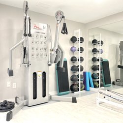 Our private personal training studio.