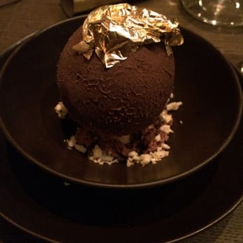 Benu - Dark chocolate, peanut, miso, banana dessert - Asian Fusion Near Me - San Francisco, California