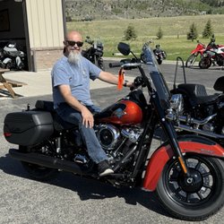 Copper Canyon Harley-Davidson - Me on the bike.