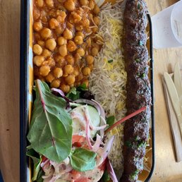 Beef Kubideh Platter Beef Kubideh Platter